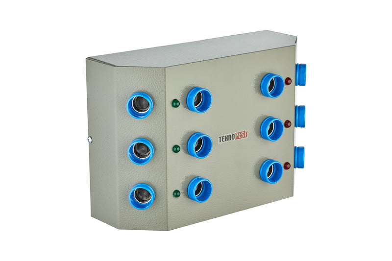 TP-1000 Endüstriyel Ultrasonik Kemirgen Kovucu | 12 Çıkışlı